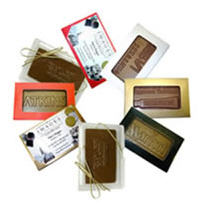 Chocolate Business Cards - Click Image to Close
